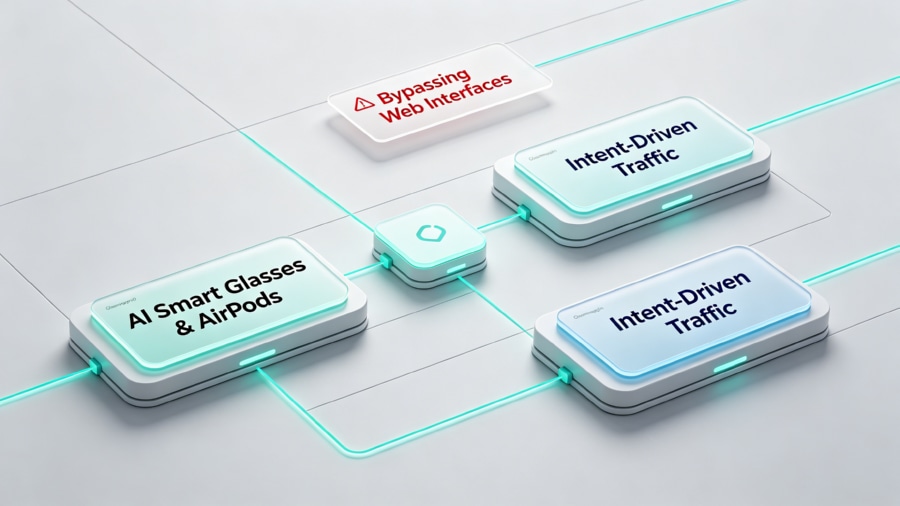 Apple AI hardware intent driven traffic.