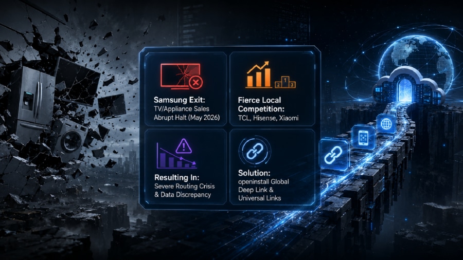 Samsung exits China appliance market and openinstall deep
