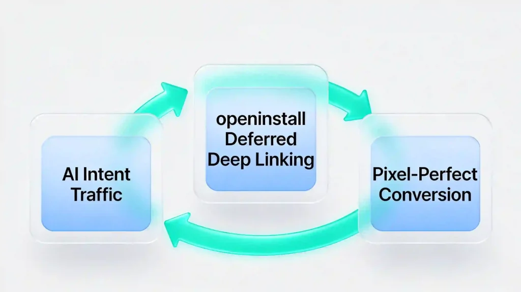 openinstall deferred deep linking routing intent traffic.
