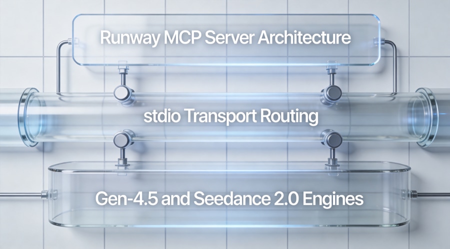 Runway MCP server protocol architecture and model arrays.