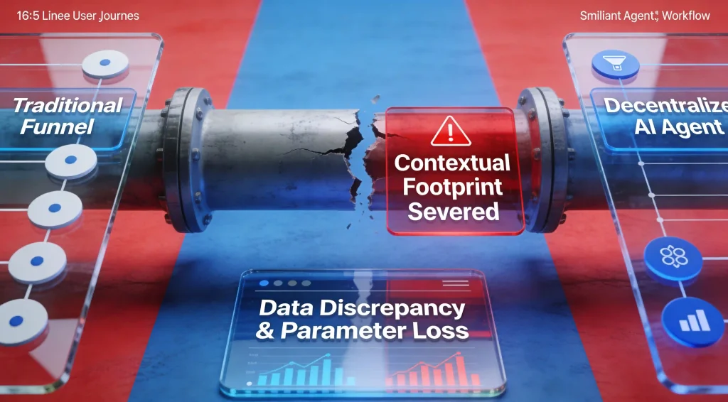 Agent-driven workflows causing attribution gaps.