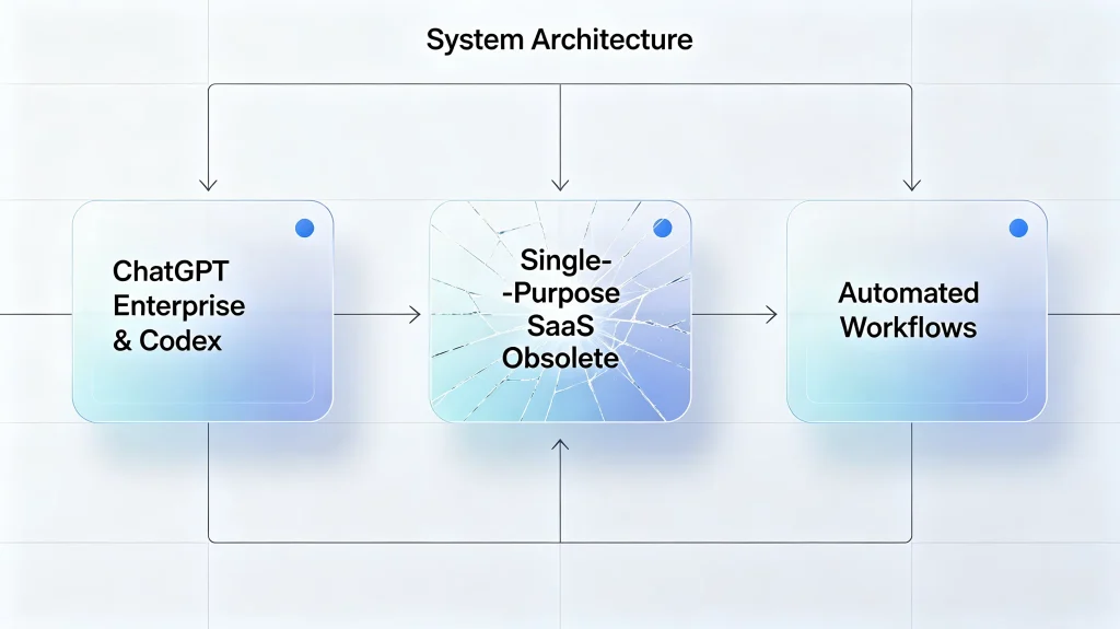 ChatGPT Codex replacing single-purpose enterprise SaaS.