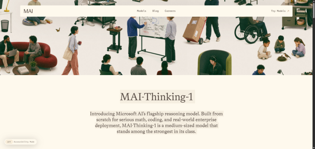 MAI-Thinking-1 Debuts