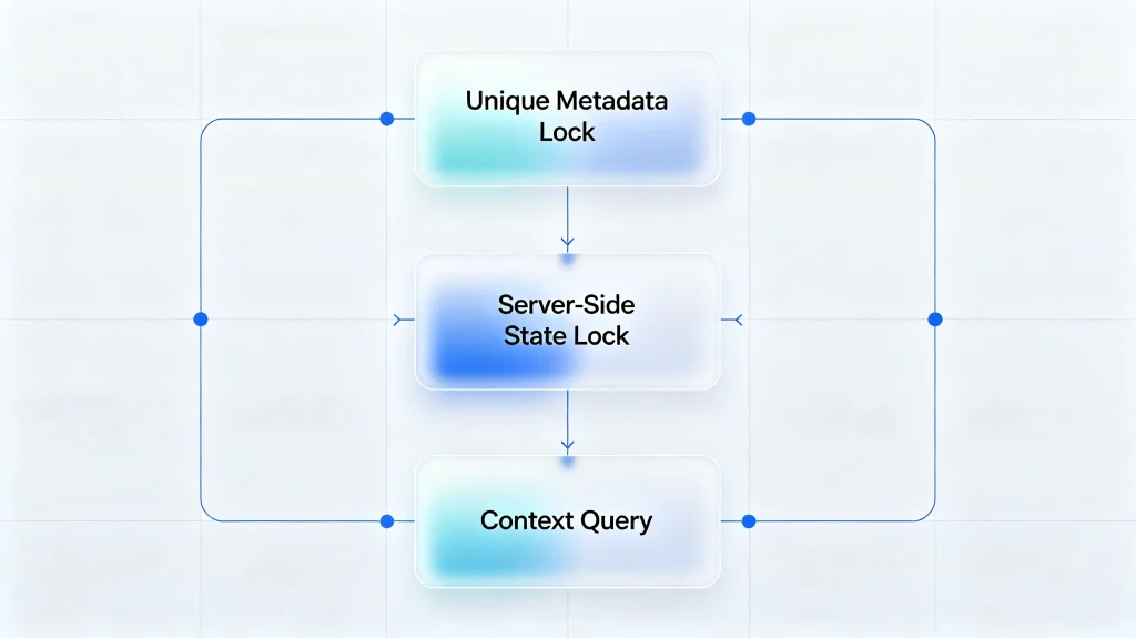 Multi pane state generation and server side state locking.