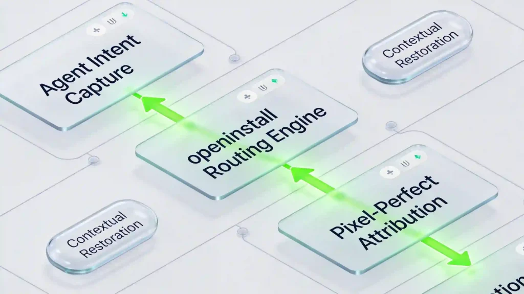 openinstall deep linking engine restoring tracking continuity.
