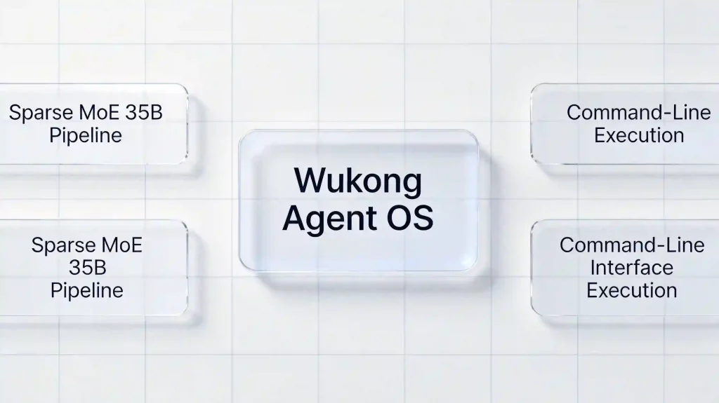 Wukong agent OS architecture and CLI execution.